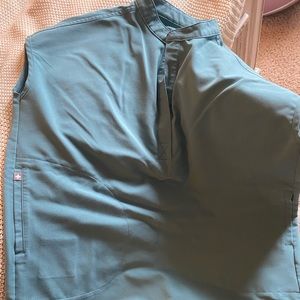 Limited Edition Figs Rafaela Hydro-green Scrub Top